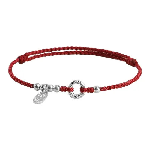 MAGICPOLE Ткань Браслет Шнурки Унисекс Красный