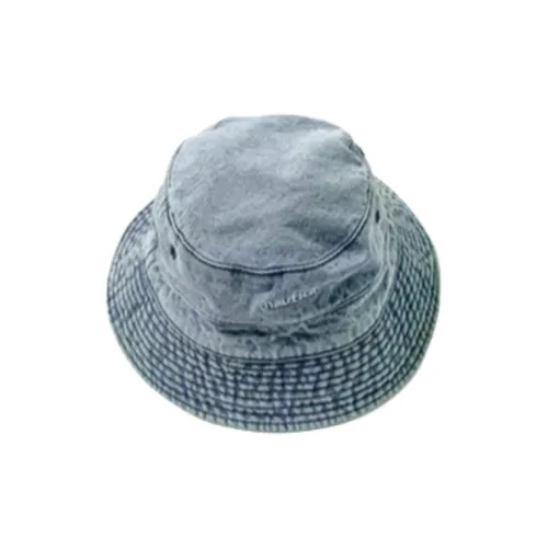 Nautica White Sail Cotton Bucket Hats Унисекс Синий