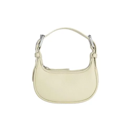 By Far Сумка из коровьей кожи в форме полумесяца сумка на плечо сумка через плечо маленькая женская оливково-зеленая