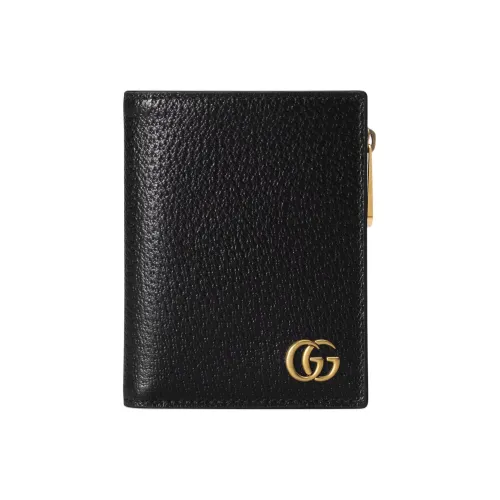 GUCCI GG Marmont Кожа Кошелек Мужской Черный