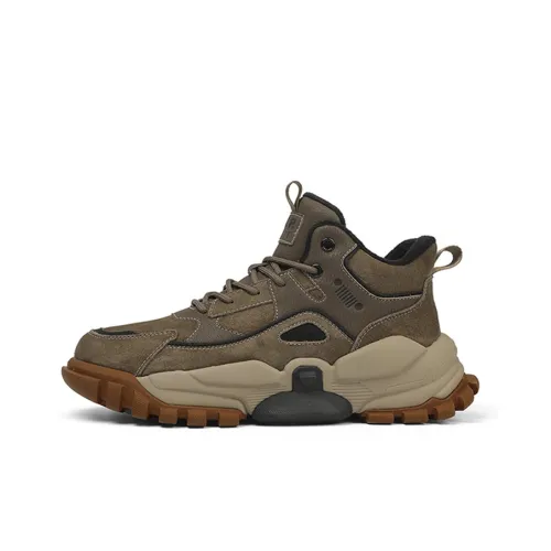 JEEP SPIRIT Альпинистские и туристические ботинки Высокий верх Темный лес Зеленый Мужской