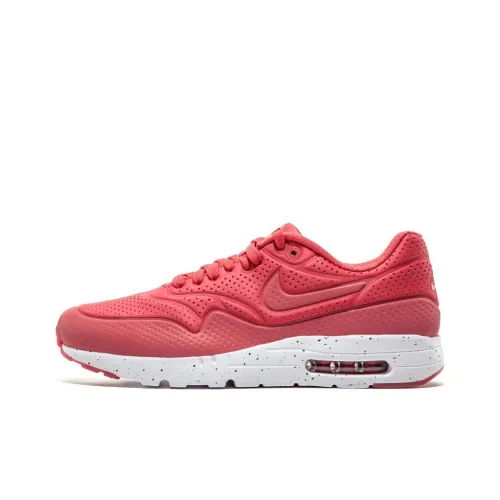 Nike Air Max 1 Low Топ Повседневная обувь Унисекс Красный