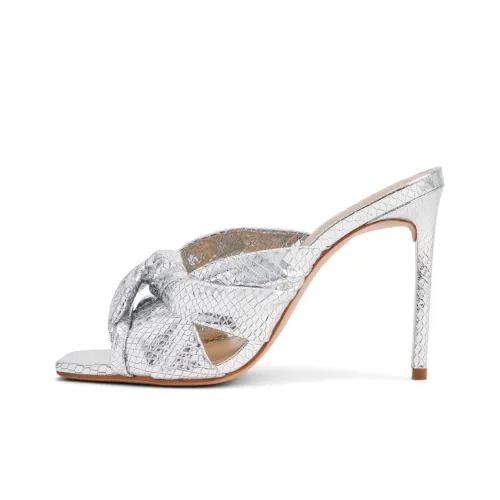 Schutz Слипоны Женские Серебряные