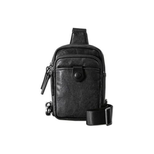 Back step Слинг-сумки Черный Унисекс