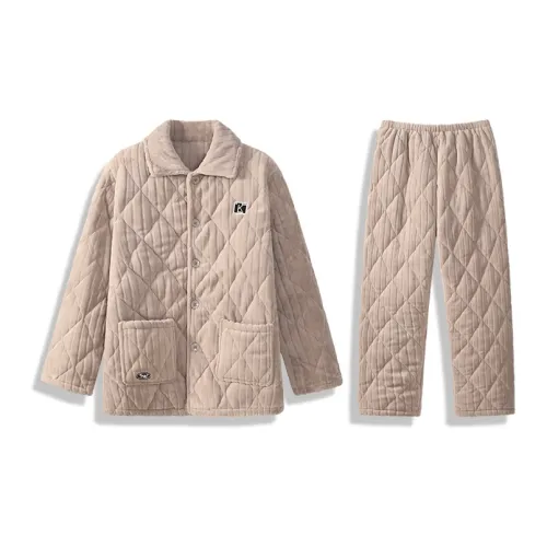 Fadaiqi Серый Tile Серый Мужской Пижамные комплекты