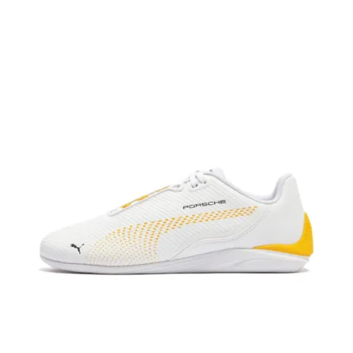 PUMA PORSCHE DESIGN Низкий топ Casual Унисекс Белый Желтый