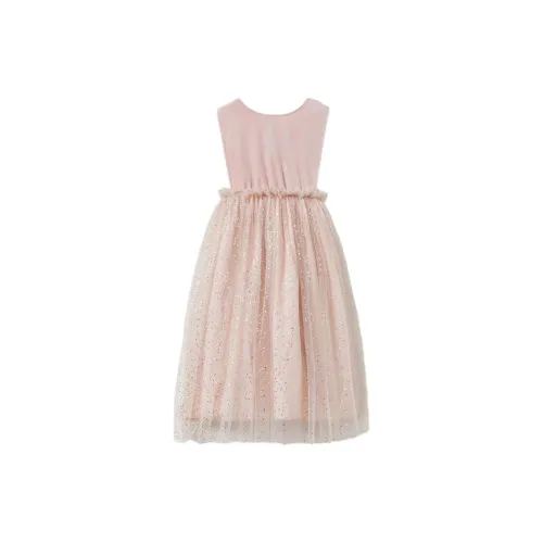 ZARA Детское платье розовое