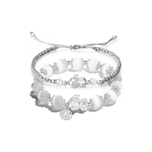 COPI Стекло Кошачий глаз Нефритовые браслеты Унисекс