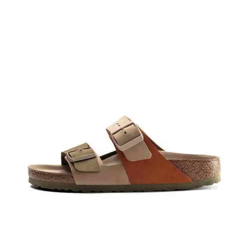 Birkenstock Arizona Сланцы Женские Бежевые Узкие