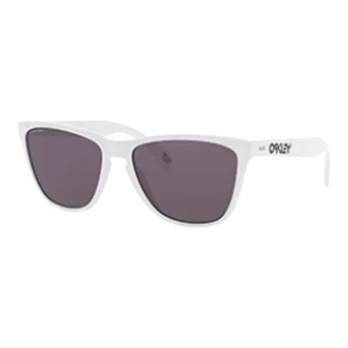 Oakley Nylon Propionic Acid Butterfly Sunglasses Men's White