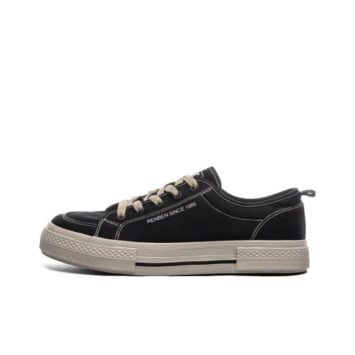RENBEN Canvas Shoes Low Top Unisex
