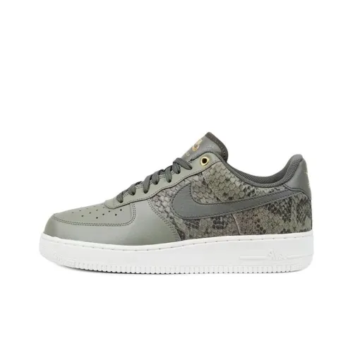 Nike Air Force 1 Устойчивые к истиранию Легкие Кроссовки для скейтбординга с низкой подошвой Мужские Серые