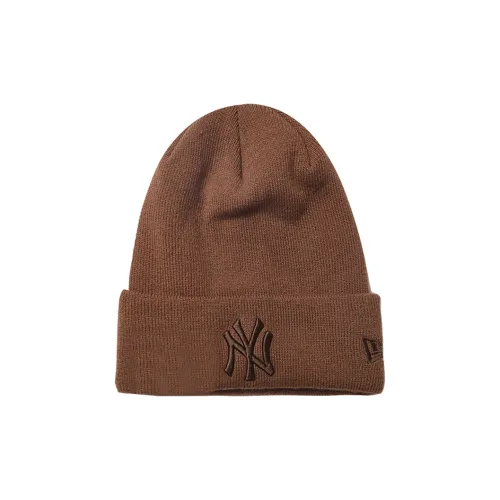 New Era Акриловые шапки-бини унисекс коричневые