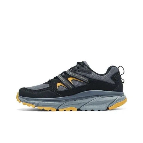 Skechers Outdoor Casual Обувь Низкий Топ Черный Желтый Мужской