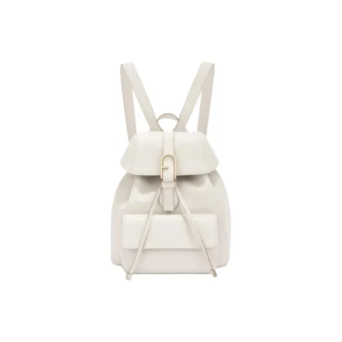 Furla Телячья кожа Рюкзак Маленький Женские Хлопковая конфета