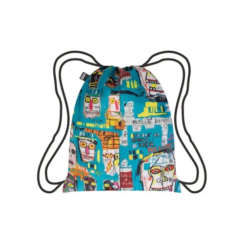 Loqi Designer Collection Artistic Collaboration Polyester Bag Backpack Regular Unisex Crown Skull