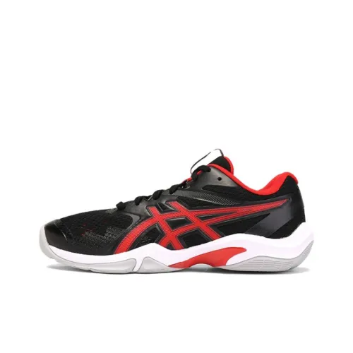 Asics Gel Blade 8 Low Топ Бадминтонная Обувь Мужская Черная Красная