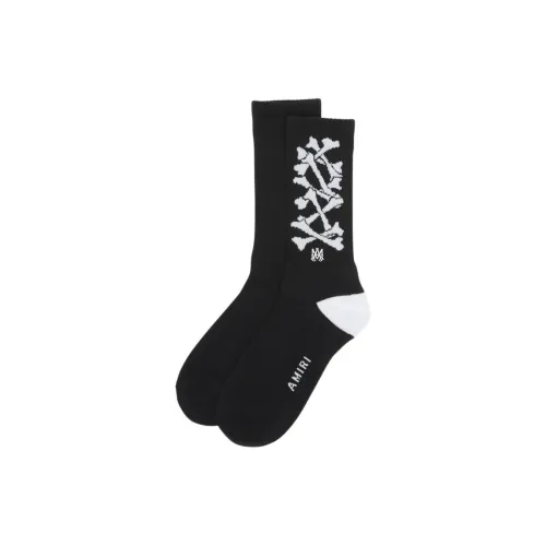 AMIRI Черные мужские носки MID до икры