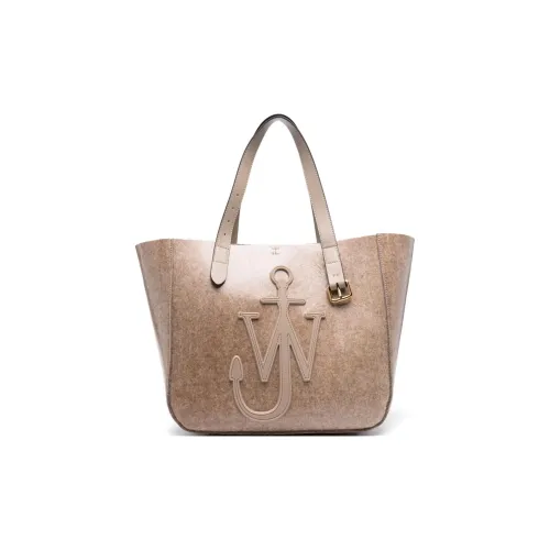 JW Anderson Переработанный полиэстер Тоут Сумка Сумка для покупок Сумка на плечо Сумка женская цвет тауповый