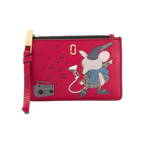 MARC JACOBS Кошелек из коровьей кожи женский клюква красный