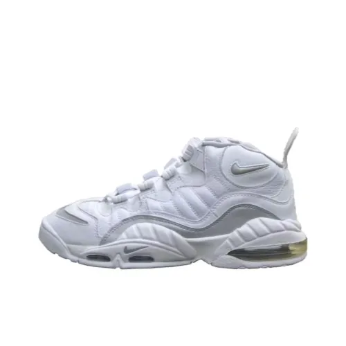 Nike Air Max Sensation Амортизация Износостойкий MID Топ Беговые кроссовки Мужской Белый