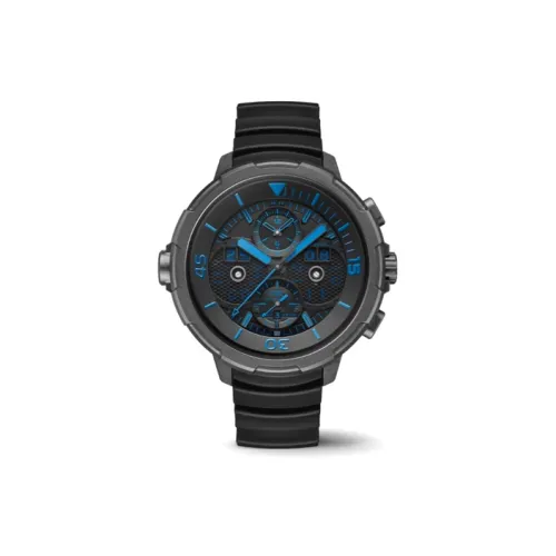 IWC Автоматический Механический Мужской Часы Ocean Time Series 49 мм Черные