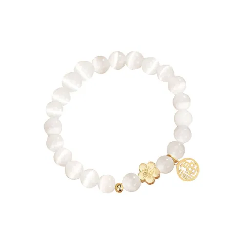 YUOFFICIAL Стекло Кошачий глаз Браслеты Женские