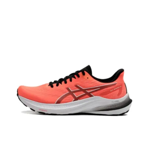 ASICS GT 2000 12 Дышащий Поддерживающий и Легкий Низкий Топ Тренировочные Беговые Кроссовки Мужские Красные
