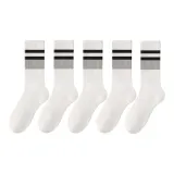 5 пар (5 белых)