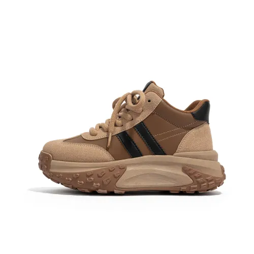Humanism 1986 Casual Высокий Топ Khaki Женский