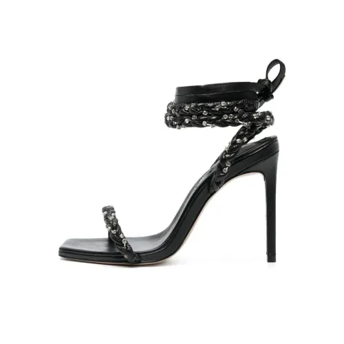 Schutz One Ремень Сандалии Женские Черные