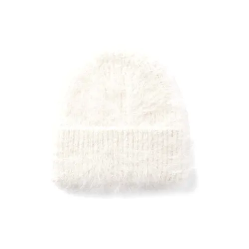 TOTEME Альпака Эластан Полиамид Шапки-бини Женские Белые