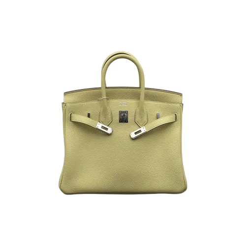 HERMES Birkin Коровья кожа Togo Сумка Birkin Сумка Женская Цыплячий желтый