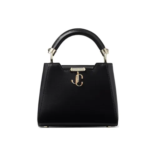 Jimmy Choo Телячья кожа Сумка Мини Женская Черная