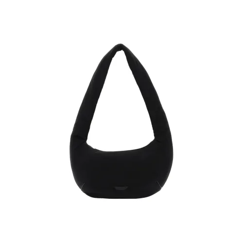 Bottega Veneta Нейлон Портативный Crossbody Сумка Сумка через плечо Мужская Черная