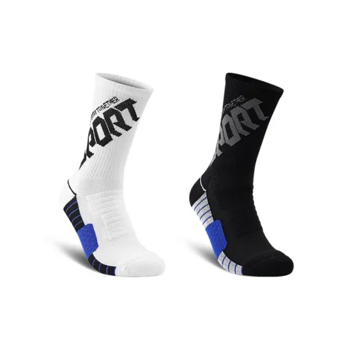SALOATO Баскетбольные носки Мужские упаковка из 2 пар