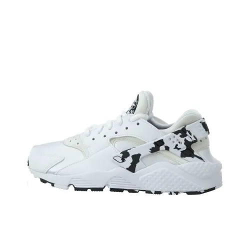 Nike Air Huarache Устойчивый к истиранию Баланс Легкий Низкий Топ Повседневная Беговая Обувь Женская Белая Черная