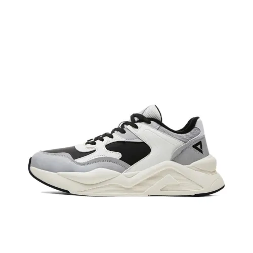 PEAK Slip-resistant Abrasion-resistant Adjustable Height Thermal Low-Top Footwear Men's Gray Black PEAK Противоскользящий Устойчивый к износу Регулируемая высота Термические Низкие Кроссовки Мужские Серый Черный