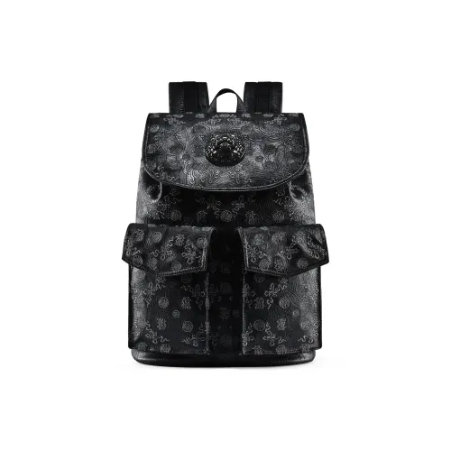 Рюкзак из ПВХ стандартный унисекс черный