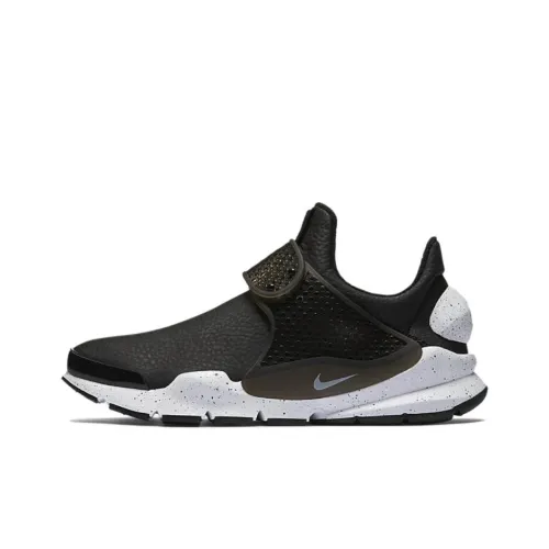Nike Sock Dart Prm Черный Shock Absorbers Противоскользящий Устойчивый к истиранию Низкий Топ Повседневный Женский Черный Серый