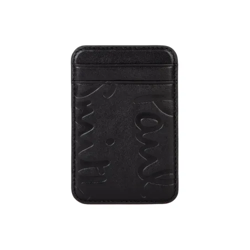 Paul Smith Телячья кожа Кошелек Унисекс Черный