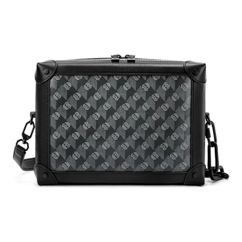 Gudi Crossbody сумки Мужские Черные
