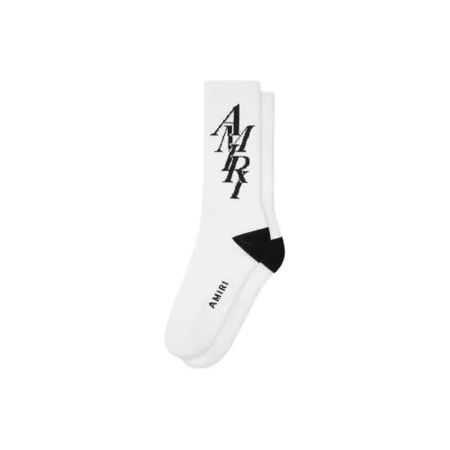 AMIRI Белые Мужские Носки MID до икры