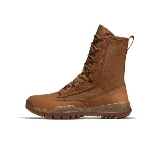 Nike SFB Field 8 Амортизация Износостойкий Высокий Топ Уличная Обувь Унисекс Земляной Тон