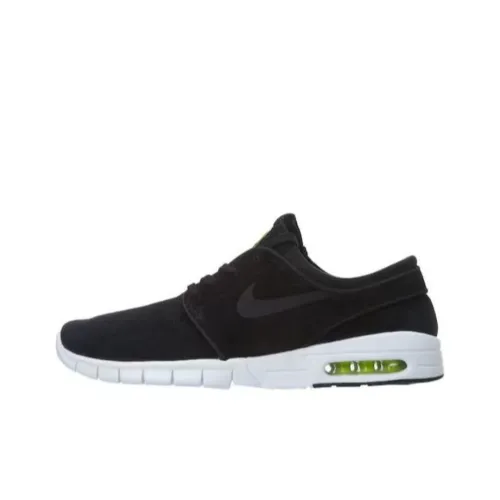 Nike SB Stefan Janoski Амортизация Износостойкий Низкий Топ Повседневная Обувь Мужская Черная