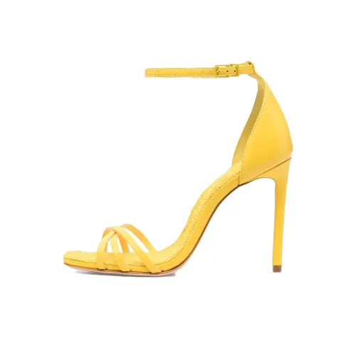 Schutz One Ремень Сандалии Женские Желтые