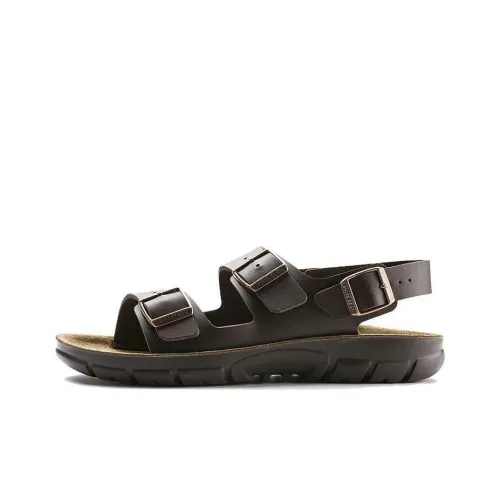Birkenstock Пляжные сандалии Женские Коричневый Узкая версия