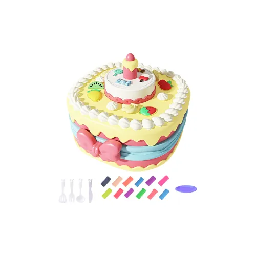 ZHIENB Торт Краска Ненотная Моделирование Глина Ручная работа Форма Развивающие игрушки
