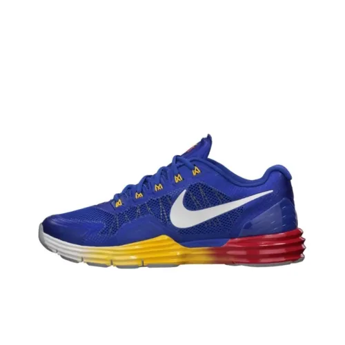 Nike Lunar TR1 Поддержка Баланс Легкий Низкий Топ Баскетбольные Кроссовки Унисекс Синий
