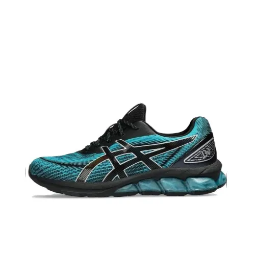 Asics Gel Quantum 180 7 Износостойкие Дышащие Низкие Кроссовки для Бега Мужские Синие